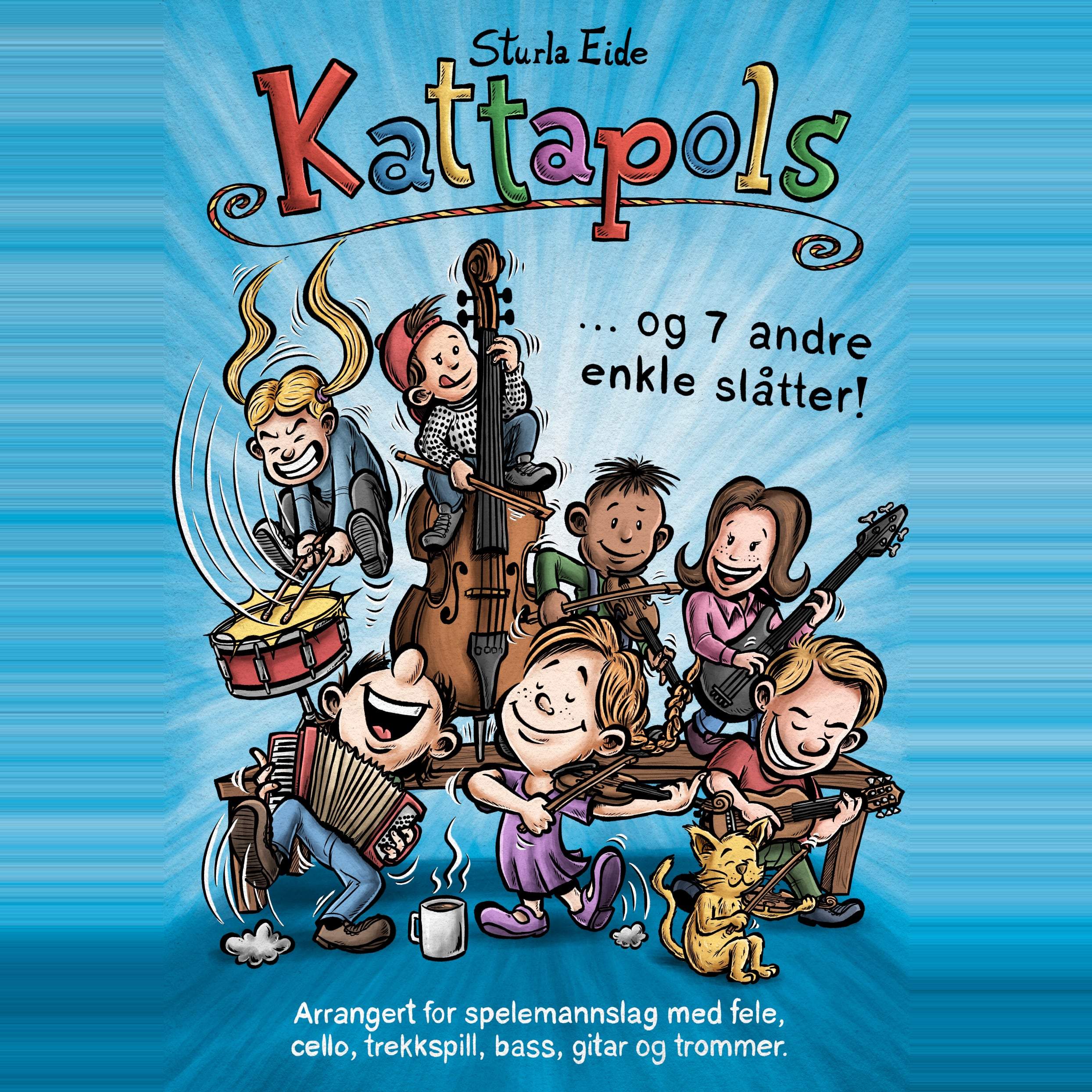 Notehefte / Sheetbook - Kattapols (Med/With cello)