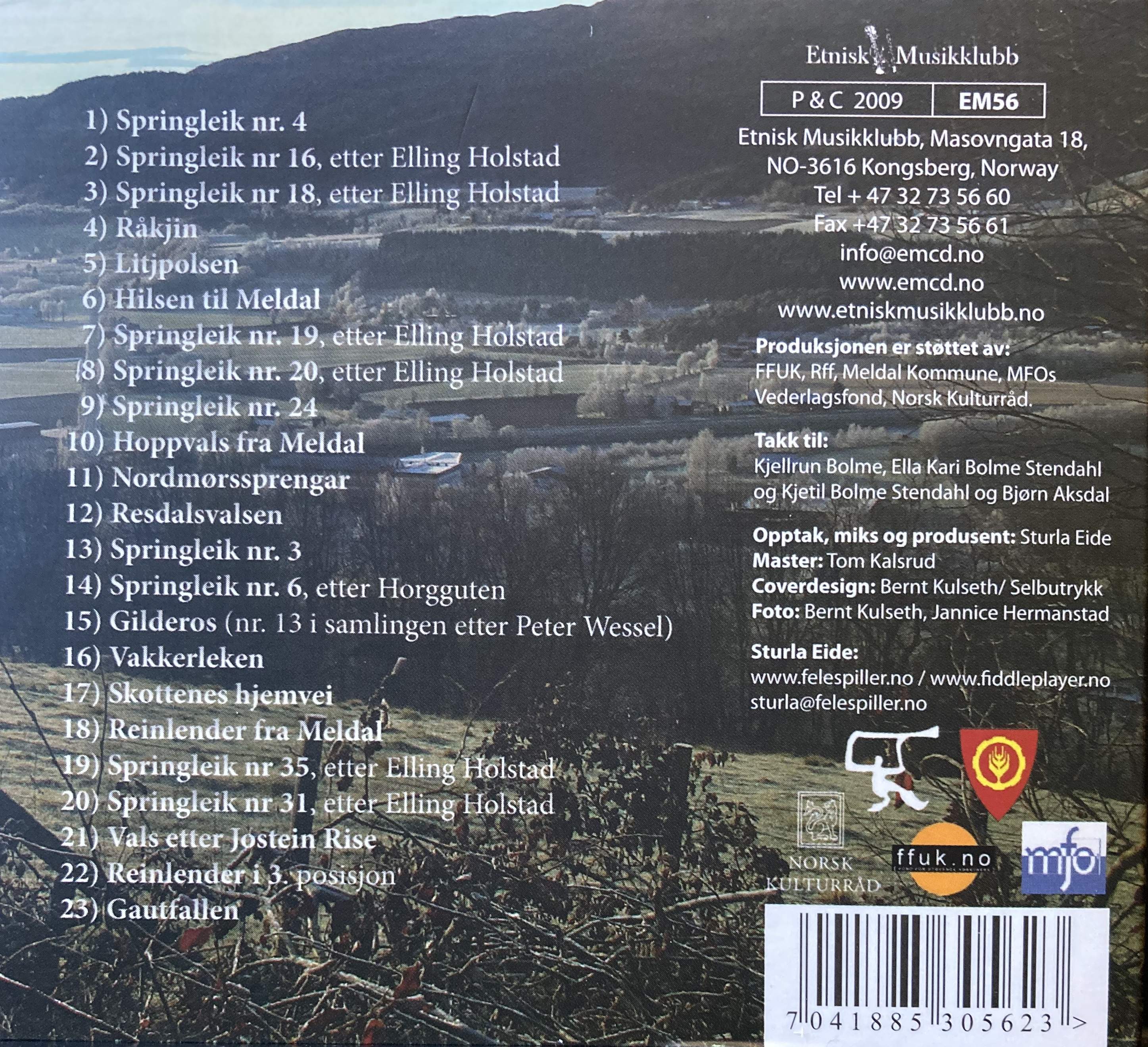 CD - Slåtter vol 1