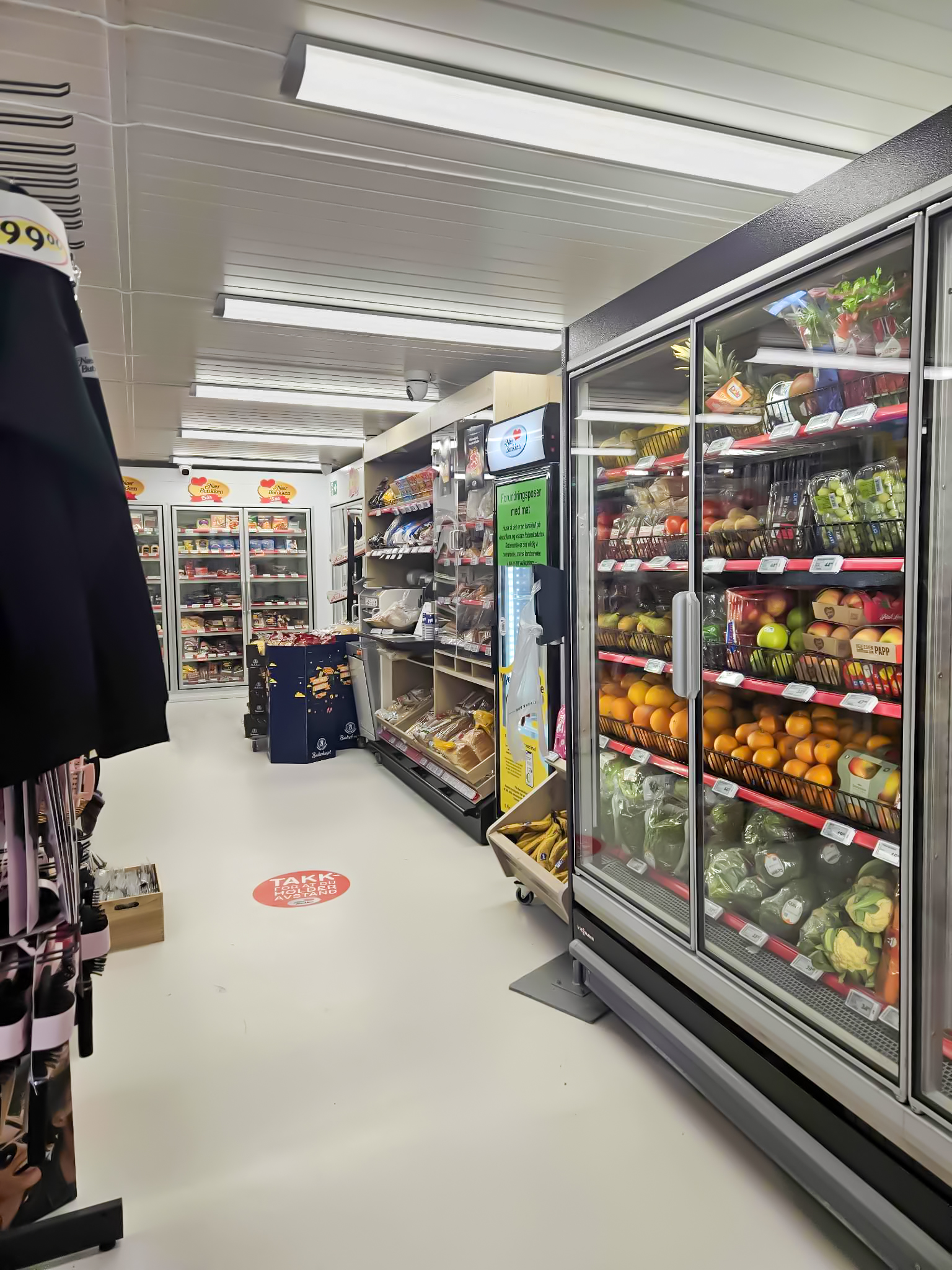 Hegna Landhandel er Norges første høyteknologisk dagligvarebutikk