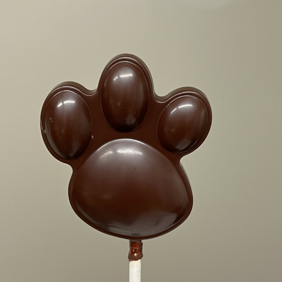 Sjokolade slikkepinne  mørk - Chocolate lollipop dark