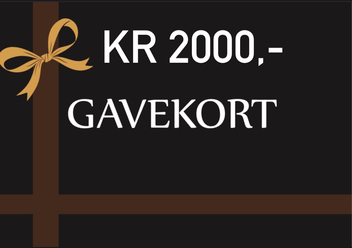 GAVEKORT 2000