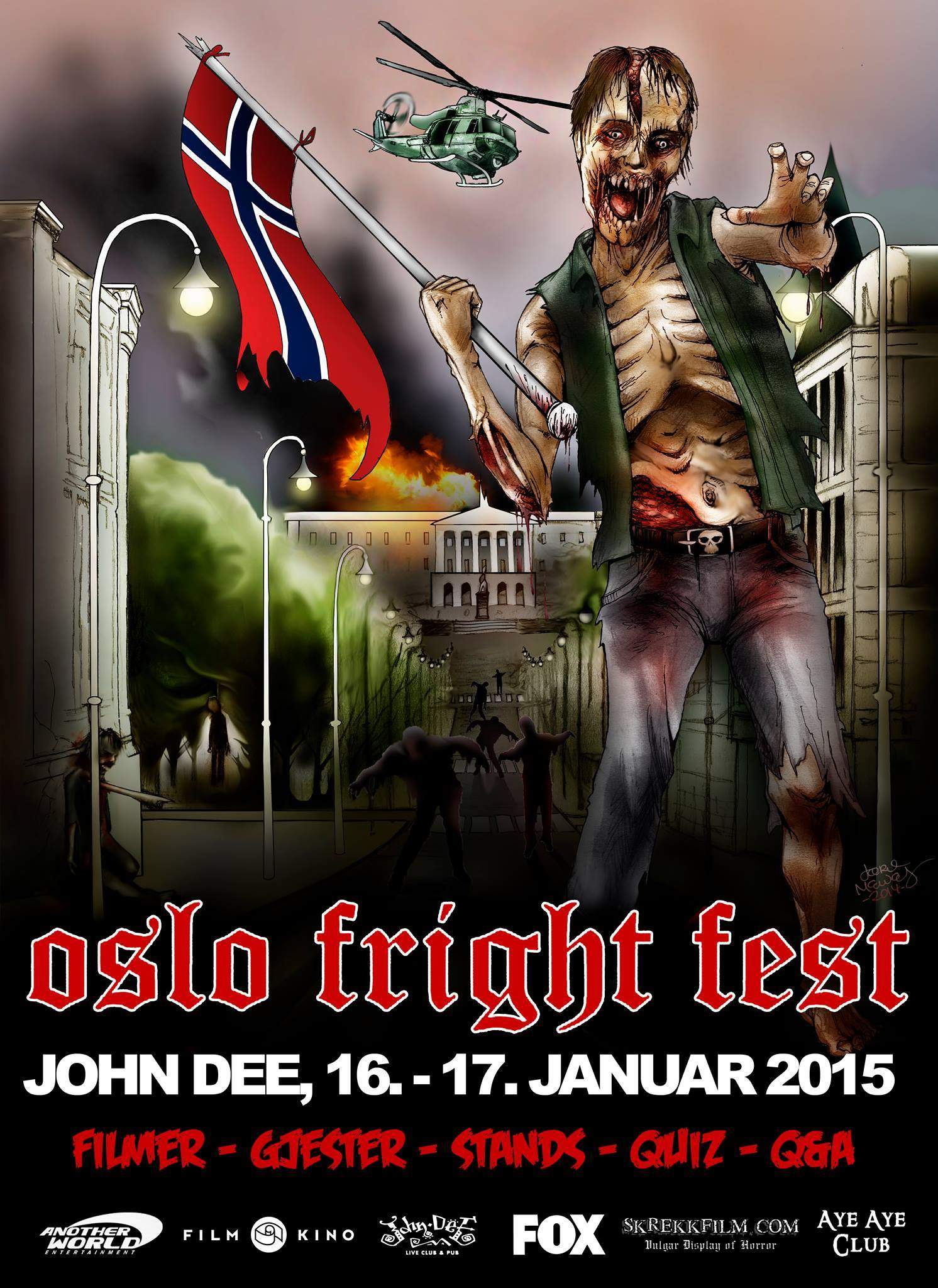 Oslo Fright Fest. Jørn Melnes, 2015