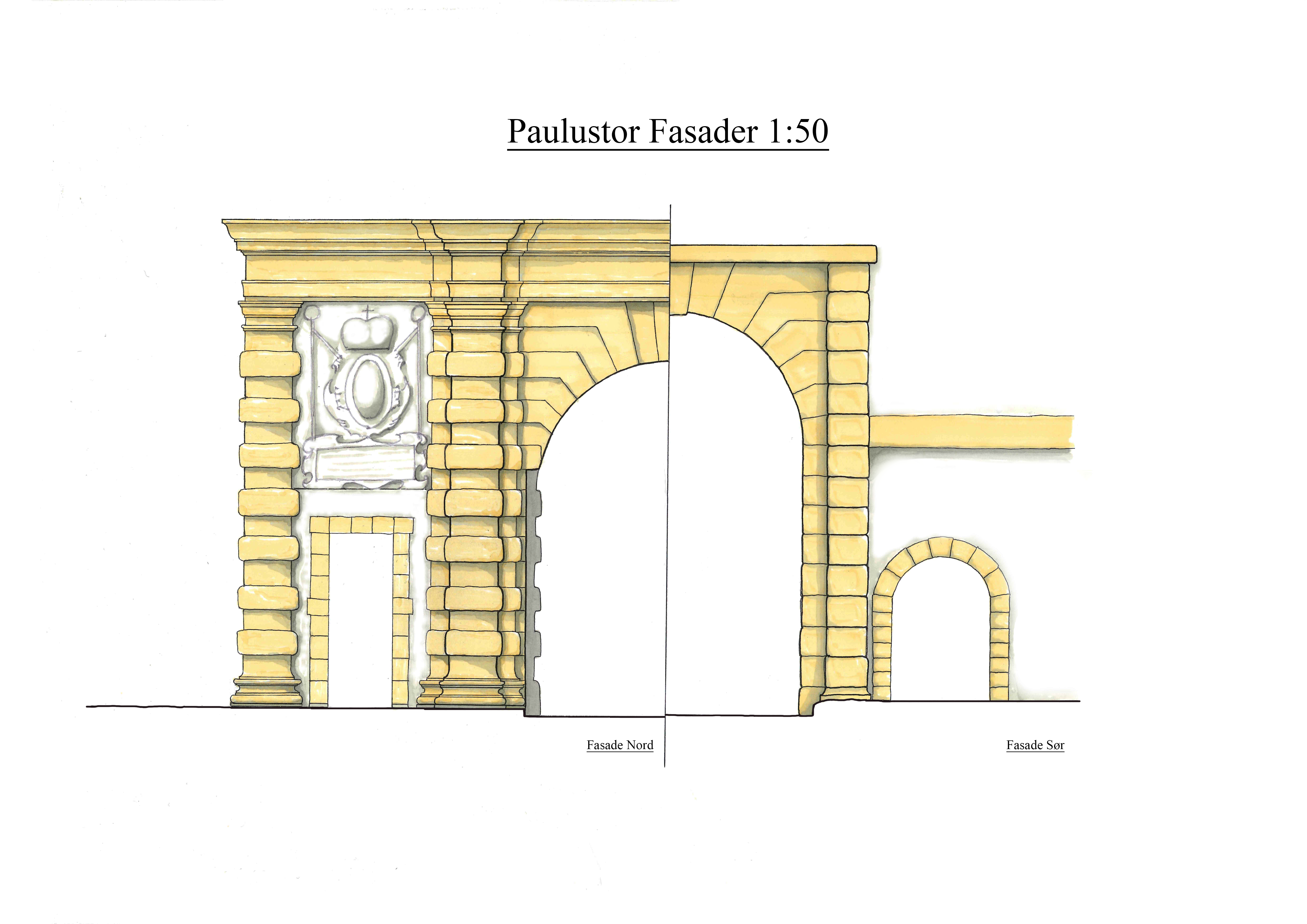 Fasader av portal