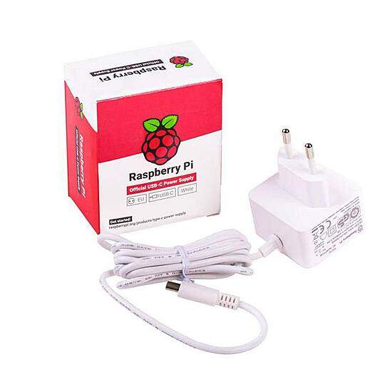 Raspberry Pi USB-C srømforsyning