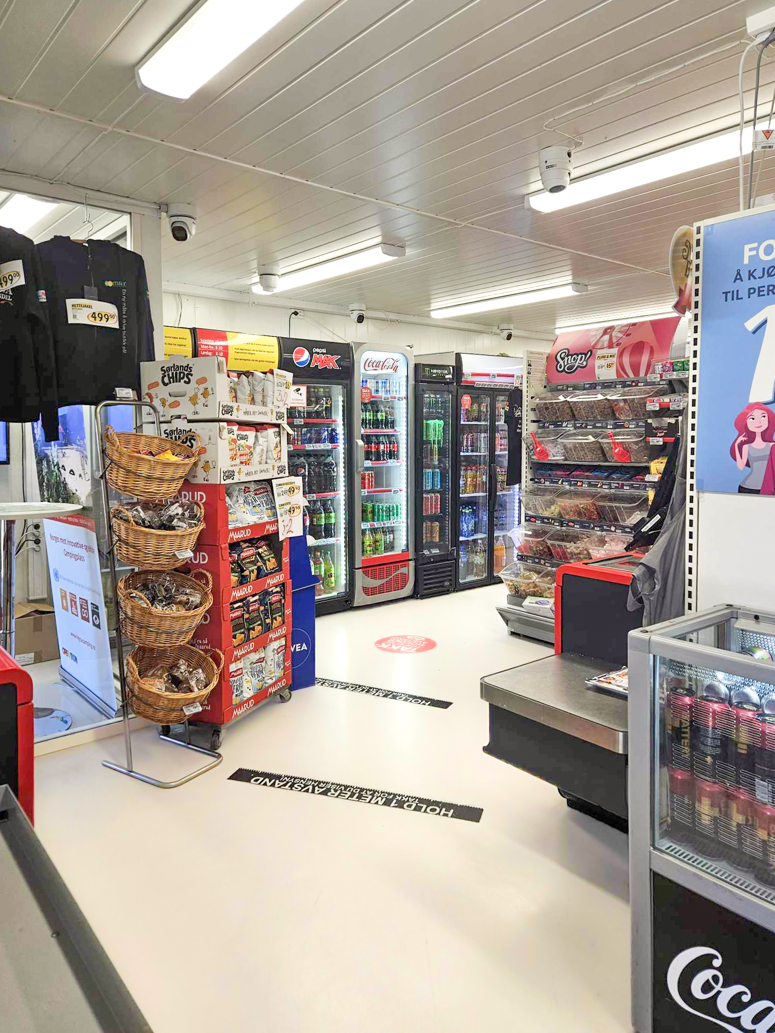 Hegna Landhandel er Norges første høyteknologisk dagligvarebutikk