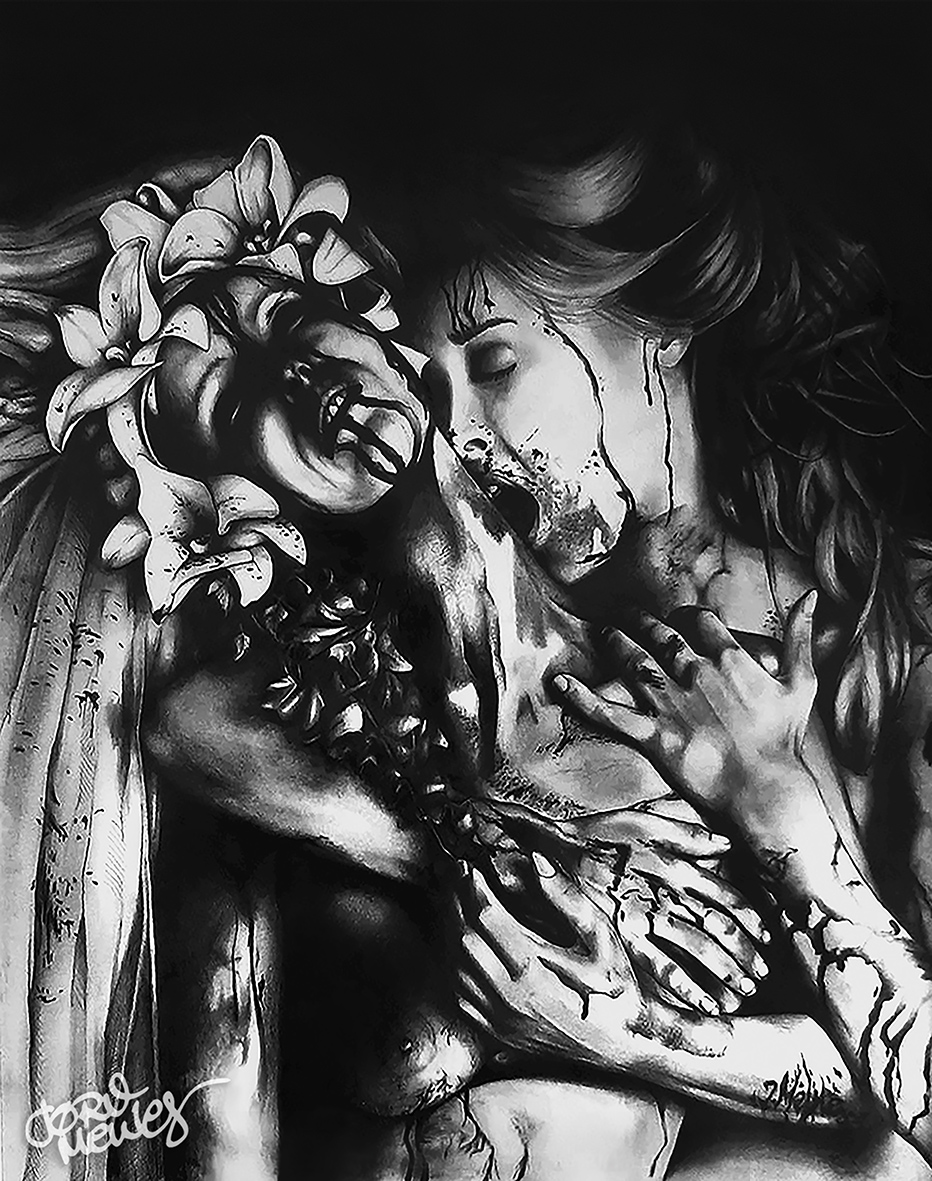 Reference: Cradle of Filth (The Principle of Evil made Flesh) Artwork: Jørn Melnes, 1996