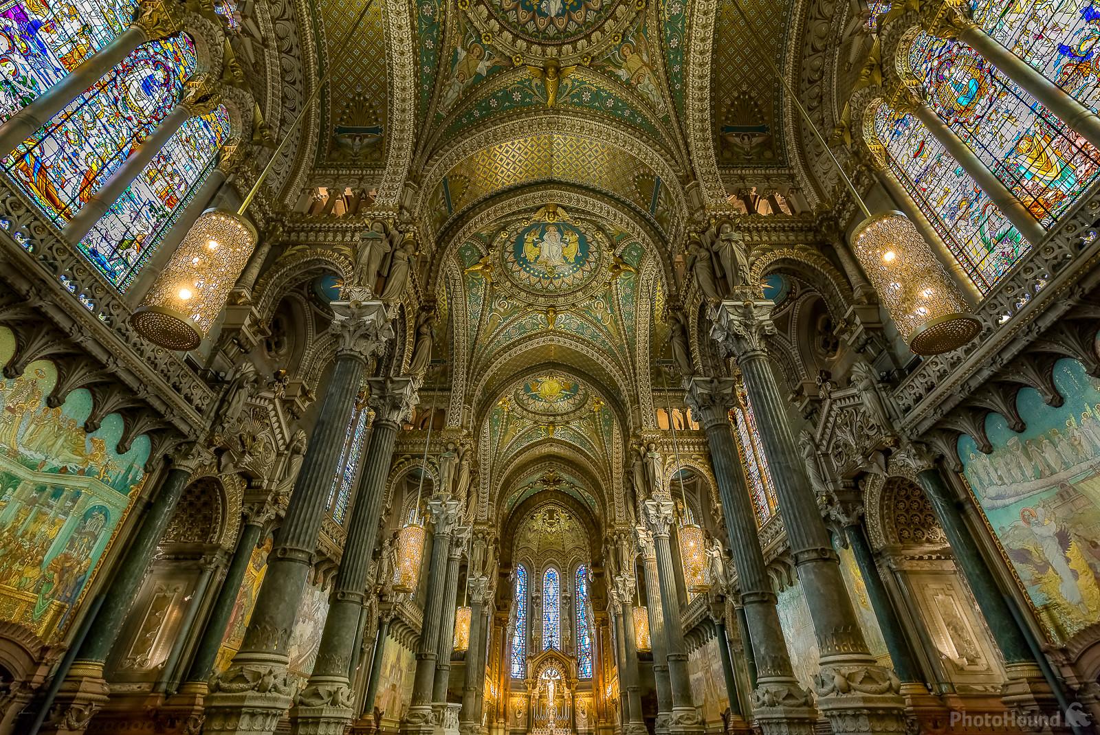 Basilica Fourviere Lyon Interiorjpg